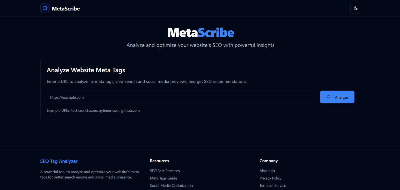 Meta Scribe